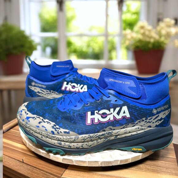 HOKA Speedgoat 6 Mid GTX Men’s Size 15 Waterproof Trail Running Shoes GORE-TEX V - Picture 11 of 13
